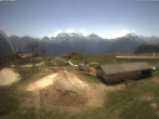 Archiv Foto Webcam Bergstation Gondel Blatten-Chiematte 11:00