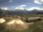 Archiv Foto Webcam Bergstation Gondel Blatten-Chiematte 13:00