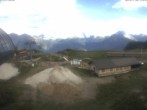 Archiv Foto Webcam Bergstation Gondel Blatten-Chiematte 17:00