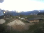 Archiv Foto Webcam Bergstation Gondel Blatten-Chiematte 19:00