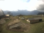 Archiv Foto Webcam Bergstation Gondel Blatten-Chiematte 09:00