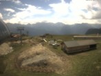 Archiv Foto Webcam Bergstation Gondel Blatten-Chiematte 11:00