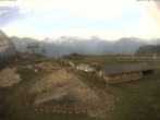 Archiv Foto Webcam Bergstation Gondel Blatten-Chiematte 11:00
