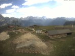 Archiv Foto Webcam Bergstation Gondel Blatten-Chiematte 13:00