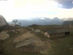 Archived image Webcam Top station gondola Blatten-Chiematte 09:00
