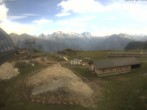 Archiv Foto Webcam Bergstation Gondel Blatten-Chiematte 13:00