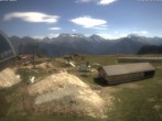 Archiv Foto Webcam Bergstation Gondel Blatten-Chiematte 13:00