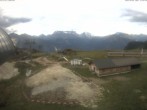 Archiv Foto Webcam Bergstation Gondel Blatten-Chiematte 17:00