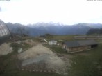 Archiv Foto Webcam Bergstation Gondel Blatten-Chiematte 19:00