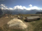 Archived image Webcam Top station gondola Blatten-Chiematte 13:00