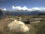 Archived image Webcam Top station gondola Blatten-Chiematte 15:00