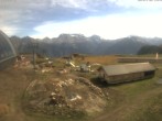 Archived image Webcam Top station gondola Blatten-Chiematte 13:00