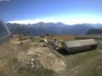 Archiv Foto Webcam Bergstation Gondel Blatten-Chiematte 13:00