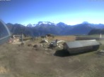 Archiv Foto Webcam Bergstation Gondel Blatten-Chiematte 13:00