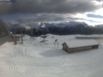 Archived image Webcam Top station gondola Blatten-Chiematte 13:00