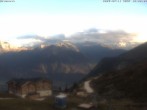 Archiv Foto Webcam Bruchegg (2.130 m) 19:00