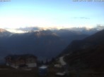 Archiv Foto Webcam Bruchegg (2.130 m) 19:00