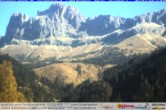 Archived image Webcam Welschnofen: Hotel Nigglhof 11:00