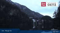Archived image Webcam Lake Piburg (Ötztal valley) 19:00