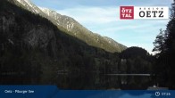 Archived image Webcam Lake Piburg (Ötztal valley) 06:00