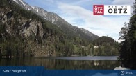 Archived image Webcam Lake Piburg (Ötztal valley) 08:00