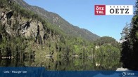 Archiv Foto Webcam Piburger See im Ötztal 08:00