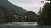 Archived image Webcam Lake Piburg (Ötztal valley) 08:00