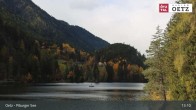 Archived image Webcam Lake Piburg (Ötztal valley) 12:00