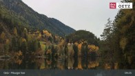 Archived image Webcam Lake Piburg (Ötztal valley) 08:00