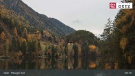 Archived image Webcam Lake Piburg (Ötztal valley) 08:00