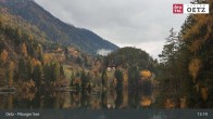 Archived image Webcam Lake Piburg (Ötztal valley) 12:00