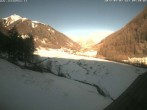 Archived image Webcam View from Hotel Josephus - Schnalstal 04:00