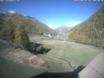 Archived image Webcam View from Hotel Josephus - Schnalstal 09:00