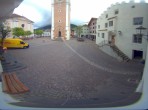 Archived image Webcam Castelrotto/Kastelruth village square, South Tyrol 13:00