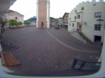 Archived image Webcam Castelrotto/Kastelruth village square, South Tyrol 06:00