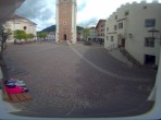 Archiv Foto Webcam Dorfplatz Kastelruth, Südtirol 08:00
