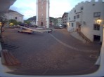 Archiv Foto Webcam Dorfplatz Kastelruth, Südtirol 19:00