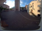 Archived image Webcam Castelrotto/Kastelruth village square, South Tyrol 05:00