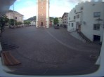 Archiv Foto Webcam Dorfplatz Kastelruth, Südtirol 19:00