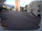 Archiv Foto Webcam Dorfplatz Kastelruth, Südtirol 19:00