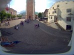 Archived image Webcam Castelrotto/Kastelruth village square, South Tyrol 09:00