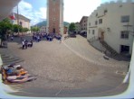 Archived image Webcam Castelrotto/Kastelruth village square, South Tyrol 11:00