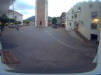 Archiv Foto Webcam Dorfplatz Kastelruth, Südtirol 19:00
