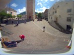 Archiv Foto Webcam Dorfplatz Kastelruth, Südtirol 11:00