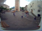 Archiv Foto Webcam Dorfplatz Kastelruth, Südtirol 13:00