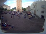 Archiv Foto Webcam Dorfplatz Kastelruth, Südtirol 19:00