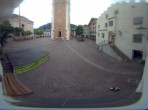 Archiv Foto Webcam Dorfplatz Kastelruth, Südtirol 05:00