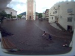 Archiv Foto Webcam Dorfplatz Kastelruth, Südtirol 19:00