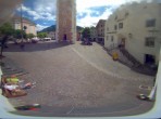 Archiv Foto Webcam Dorfplatz Kastelruth, Südtirol 11:00