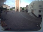 Archiv Foto Webcam Dorfplatz Kastelruth, Südtirol 19:00